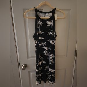 Black and white old Navy dress